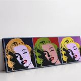 Tablosan Marliyn Monroe Pop Art Kanvas Tablo