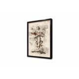Tablosan Melek Heykeli Çizim Çerçeveli Mdf Tablo 20 X 30 Cm Mb33195