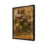 Tablosan Meryem Ana Çocuk İsa Eskiz L Da Vinci Çerçeveli Mdf Tablo 60 X 80 Cm Mb22048