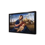 Tablosan Meryem Ve Küçük İsa Çerçeveli Cam Tablo 30X40 Cm Cb02422