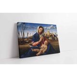 Tablosan Meryem Ve Küçük İsa Kanvas Tablo 20 X 30 Cm Kb02422
