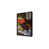 Tablosan Meyveli Natürmort Çerçeveli Cam Tablo 30X40 Cm Ca03636