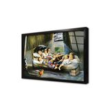 Tablosan Mutluluğun Resmi Çerçeveli Cam Tablo 20X30 Cm Cb22001