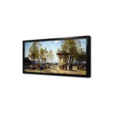 Tablosan Oryantal Resim Çerçeveli Cam Tablo 20X40 Cm Cb21367