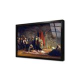 Tablosan Oryantal Resim Çerçeveli Cam Tablo 60X90 Cm Cb21318