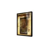 Tablosan Osmanlı Ahşap Oyma Kapı Çerçeveli Cam Tablo 50X70 Cm Ca24037