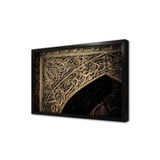 Tablosan Osmanlı Ahşap Oyma Kapı Çerçeveli Mdf Tablo 30 X 40 Cm Ma24028