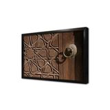 Tablosan Osmanlı Ahşap Oyma Kapı Çerçeveli Mdf Tablo 40 X 60 Cm Ma24021