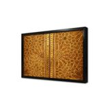 Tablosan Osmanlı Ahşap Oyma Kapı Çerçeveli Mdf Tablo 60 X 80 Cm Ma24020