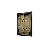 Tablosan Osmanlı Ahşap Oyma Kapı Çerçeveli Mdf Tablo 60 X 80 Cm Ma24022