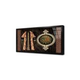Tablosan Osmanlı Arması Ve Kaftan 2 Çerçeveli Cam Tablo 60X90 Cm Cb32007