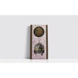 Tablosan Osmanlı Arması Ve Yeniçeri Miğferi Çerçeveli Mdf Tablo 40x80 cm