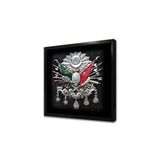 Tablosan Osmanlı Bayrağı Çerçeveli Mdf Tablo 40 X 40 Cm Ma24056