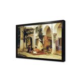 Tablosan Osmanlı Dönemi Saray Bahçesi Çerçeveli Mdf Tablo 40 X 50 Cm Mb21132