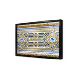 Tablosan Osmanlı Mozaik Süsleme Çerçeveli Cam Tablo 30X40 Cm Ca24043