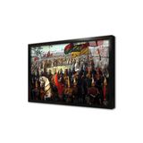 Tablosan Osmanlı Tarihi Çerçeveli Cam Tablo 30X40 Cm Cb21354