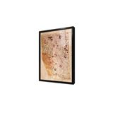 Tablosan Piri Reis Haritası 1513 Çerçeveli Cam Tablo 20X30 Cm Ca12074