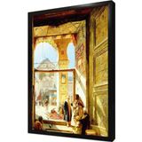 Tablosan Şam Kapısı Çerçeveli Mdf Tablo