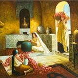 Tablosan Saray Mutfağı Soğan Soyan Üç Kadın Kanvas Tablo 20x30 cm Kb21016 20x30 cm