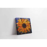 Tablosan Sarı Menekşe Kanvas Tablo 40 X 40 Cm Kb03386