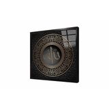 Tablosan Siyah Altın Allah Lafzı Çerçeveli Cam Tablo 60X60 Cm Cb34017