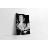 Tablosan Siyah Beyaz Marilyn Monroe Kanvas Tablo 20 X 30 Cm Ka31010