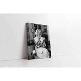 Tablosan Siyah Beyaz Marilyn Monroe Kanvas Tablo 20 X 30 Cm Ka31029