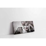 Tablosan Siyah Beyaz Marilyn Monroe Kanvas Tablo 20 X 40 Cm Ka31035