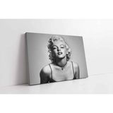 Tablosan Siyah Beyaz Marilyn Monroe Kanvas Tablo 30 X 40 Cm Ka31014