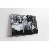 Tablosan Siyah Beyaz Marilyn Monroe Kanvas Tablo 30 X 40 Cm Ka31065