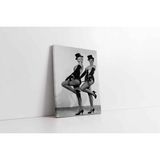 Tablosan Siyah Beyaz Marilyn Monroe Kanvas Tablo 40 X 60 Cm Ka31077