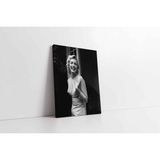 Tablosan Siyah Beyaz Marilyn Monroe Kanvas Tablo 70 X 70 Cm Ka31028