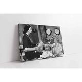 Tablosan Siyah Beyaz Marilyn Monroe Kanvas Tablo 80 X 120 Cm Ka31002