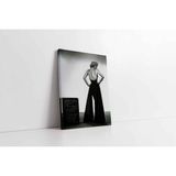Tablosan Siyah Beyaz Marilyn Monroe Kanvas Tablo 90 X 120 Cm Ka31056