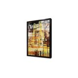 Tablosan Soyut Resim Çerçeveli Cam Tablo 50X70 Cm Cb24225