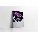 Tablosan Spa Taşları Ve Orkide Kanvas Tablo 140 X 210 Cm Ka23207