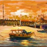 Tablosan Tarihi Yarımadaya Bakarken Kanvas Tablo 40x80 cm Kb16257 40x80 cm