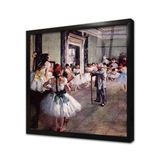 Tablosan The Dance Class Çerçeveli Cam Tablo 40X40 Cm Cb22555