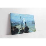 Tablosan Tugboat And Lighter Kanvas Tablo 90 X 90 Cm Kb22415