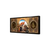Tablosan Tuğralı Nazar Ayeti Çerçeveli Mdf Tablo 40 X 80 Cm Mb32024