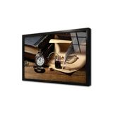 Tablosan Tüy Kalem Çerçeveli Cam Tablo 50X70 Cm Ca23262