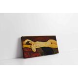 Tablosan Uzanan Kadın Modigliani Kanvas Tablo 40 X 70 Cm Kb19046