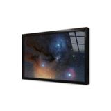 Tablosan Uzay Teleskobu Görüntüleri Çerçeveli Cam Tablo 60X90 Cm Ca29015
