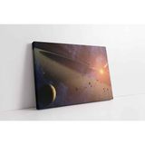 Tablosan Uzay Teleskobu Görüntüleri Kanvas Tablo 20 X 30 Cm Ka29045