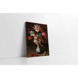 Tablosan Vazoda Çiçekler Kanvas Tablo 120 X 180 Cm Kb03458