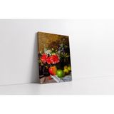 Tablosan Vazoda Çiçekler Kanvas Tablo 140 X 210 Cm Ka03640