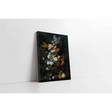 Tablosan Vazoda Çiçekler Kanvas Tablo 60 X 90 Cm Kb03467