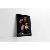 Tablosan Vazoda Çiçekler Kanvas Tablo 70 X 100 Cm Kb03468