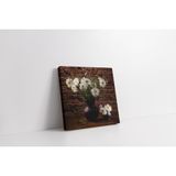 Tablosan Vazoda Papatya Kanvas Tablo 20 X 20 Cm Ka03601