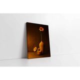 Tablosan Vazoda Sarı Ayçiçeği Kanvas Tablo 60 X 90 Cm Ka03135